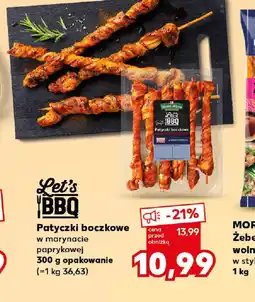 Kaufland Patyczki boczkowe w marynacie paprykowej Let's BBQ oferta