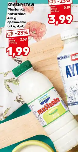 Kaufland Maślanka naturalna Krasnystaw oferta
