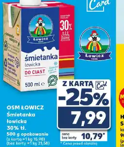Kaufland Smietanka Lowicka oferta