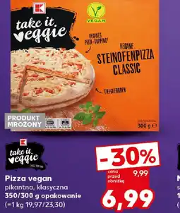 Kaufland Pizza vegan Take it Veggie oferta