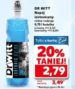 Kaufland Napój izotoniczny Dr Witt oferta