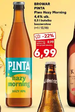 Kaufland Piwo Pinta Hazy Morning oferta
