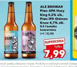 Piwo APA Hazy King, Piwo IPA Oldman Knew