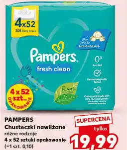 Kaufland Chusteczki nawilżane Pampers Fresh Clean oferta