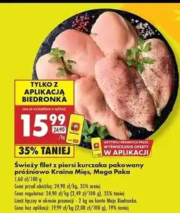 Biedronka Filet z piersi kurczaka Kraina Mięs oferta