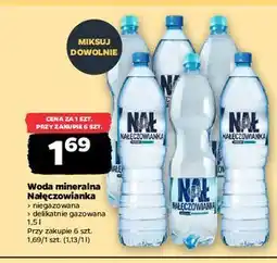 Netto Woda delikatnie gazowana Nałęczowianka oferta