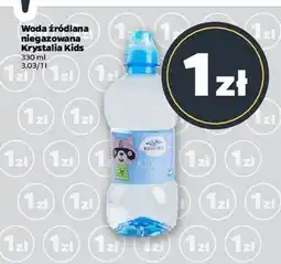 Netto Woda niegazowana kids Krystalia oferta