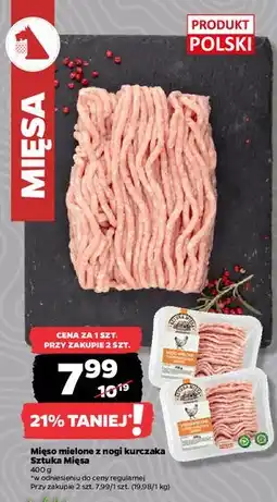 Netto Mięso mielone z kurczaka Sztuka Mięsa Netto oferta