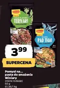 Netto Pasta pad thai Winiary Pomysł Na oferta
