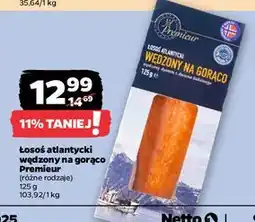 Netto Łosoś wędzony na gorąco Premieur oferta