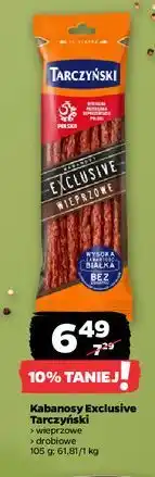 Netto Kabanosy drobiowe Tarczyński Exclusive oferta