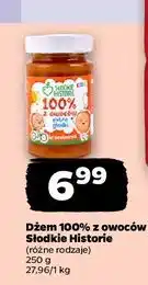 Netto Dżem extra gładki brzoskwiniowy Słodkie Historie oferta