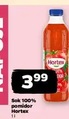 Netto Sok pomidorowy Hortex oferta
