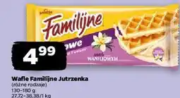 Netto Wafelki gofrowe z musem waniliowym Jutrzenka Familijne oferta