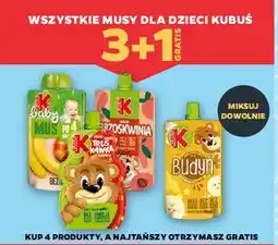 Netto Budyń jabłko banan Kubuś Baby oferta