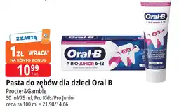 E.Leclerc Pasta do zębów Oral-B Pro Kids oferta