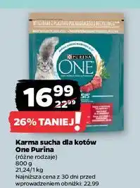 Netto Karma dla kota sterilcat wołowina i pszenica Purina One oferta