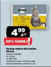 Netto Karma dla kota z drobiem Kiciuś oferta