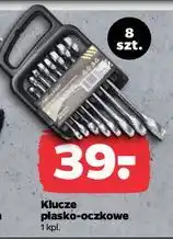 Netto Klucze płasko-oczkowe Techliner oferta