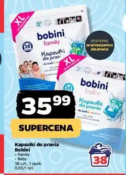 Netto Kapsułki do prania bieli i kolorów Bobini Family oferta