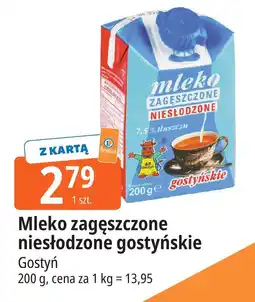 E.Leclerc Mleko zagęszczone niesłodzone Gostyń oferta