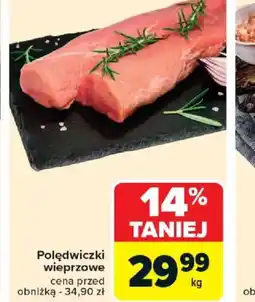 Carrefour Polędwiczki wieprzowe oferta