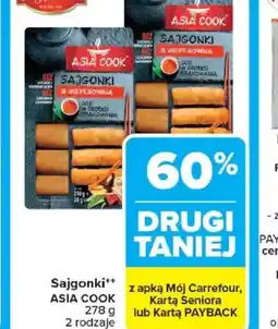 Carrefour Sajgonki Asia Cook oferta
