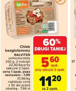 Carrefour Chleb bezglutenowy Balviten oferta