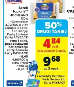 Carrefour Serek topiony Hochland oferta