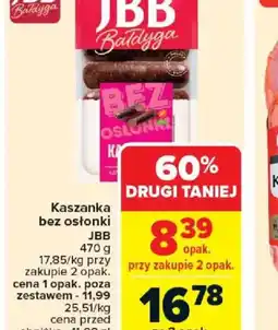 Carrefour Kaszanka bez osłonki JBB oferta