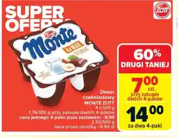 Carrefour Deser czekoladowy Monte Zott oferta