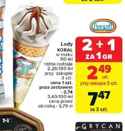 Carrefour Lody Koral oferta