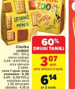 Carrefour Ciastka Leibniz oferta