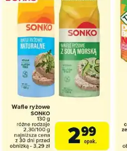 Carrefour Wafle ryżowe Sonko oferta