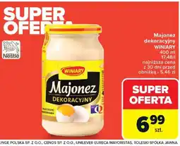 Carrefour Majonez dekoracyjny Winiary oferta