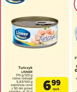 Carrefour Tuńczyk Lisner oferta