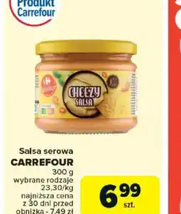 Carrefour Salsa serowa Carrefour oferta