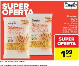 Carrefour Makaron Simply oferta