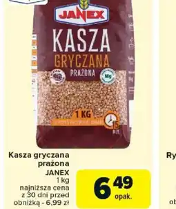 Carrefour Kasza gryczana prażona Janex oferta