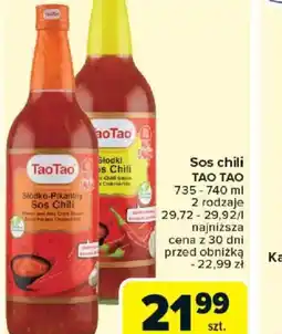 Carrefour Sos chili Tao Tao oferta