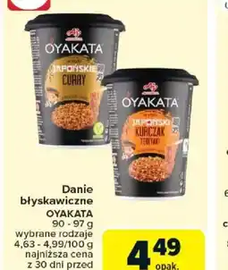 Carrefour Danie błyskawiczne Oyakata oferta