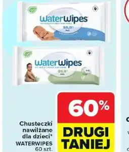 Carrefour Chusteczki nawilżane dla dzieci Waterwipes oferta