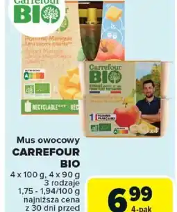 Carrefour Mus owocowy Carrefour Bio oferta