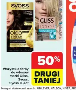 Carrefour Farby do włosów Gliss, Syoss, Syoss Oleo oferta