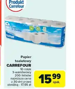 Carrefour Papier toaletowy Carrefour oferta