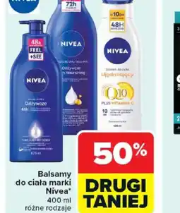 Carrefour Balsamy do ciała marki Nivea oferta