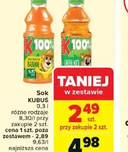 Carrefour Sok Kubuś oferta