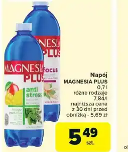 Carrefour Napój Magnesia Plus oferta