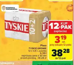 Carrefour Piwo Tyskie Gronie oferta