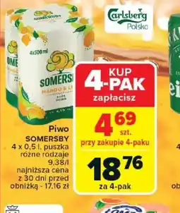 Carrefour Piwo Somersby oferta